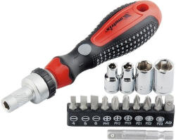 MTX 16 részes szett, racsnis marokcsavarozó irányváltóval, fejekkel (113329) - jooszerszam