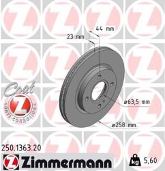 ZIMMERMANN Disc frana ZIMMERMANN 250.1363. 20 (250.1363.20)