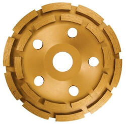 MTX 180mm gyémánt betoncsiszoló fazékkorong, kétsoros (729989) - jooszerszam