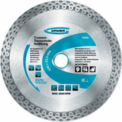 GROSS 115xM14x1mm professional vékony gyémánt tárcsa folytonos (Jaguar) (73052) - jooszerszam
