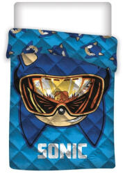  Sonic a sündisznó Glasses steppelt ágytakaró, paplan 140x200cm