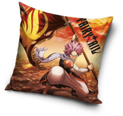  Fairy Tail Dragonfire párnahuzat 40x40 cm Velúr