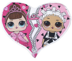  LOL Surprise Heart forma fürdőlepedő, strand törölköző 115x90 cm (Fast Dry)