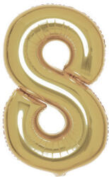  Arany White Gold 8-as szám fólia lufi 86 cm