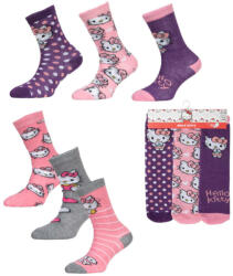 Hello Kitty Purple & Rose gyerek zokni 23-34