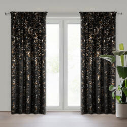 Takoy Draperie DORI din catifea decorată cu imprimeu de marmură 140 x 270 cm-HF-460171