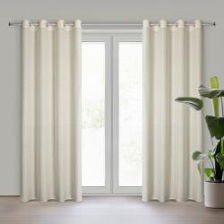 Takoy Draperie gata făcută ETNA din material șifonat în stil eco 140 x 250 cm