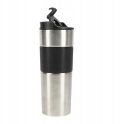 Bergner Thermo bögre 460 ml rozsdamentes acél fekete (DP-BG-37789-BK)