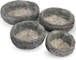  Fonott inda tál 4db/szett 6/#