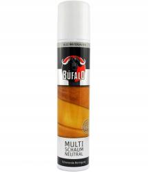 Bufalo Multi Hab Bőrtisztító Sampon Velúr, Nubuk Bőrhöz Cipőkhöz Tisztító Hab (PIANKA BUFALO MULTI SCHAUM NEUTRAL TEX 200 ML)