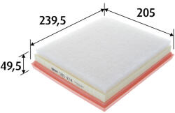 VALEO Filtru aer VALEO 585474 (585474) - fixbox