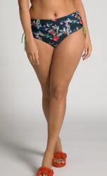 Ulla Popken Bikinialsó Fekete Mintás 52 Spm