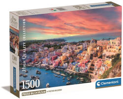 Olaszország Procida Island 1500 db-os Compact puzzle Clementoni