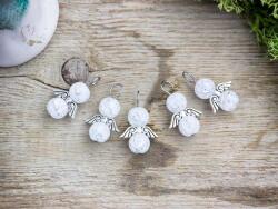 R. M. ékszer Nyugtató angyal hegyikristály ásvány medál 5 dbos csomag (15940RM)