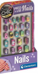  Crazy Chic Animals műköröm készlet Clementoni (CMC18154)