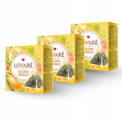 Lovare Lovaré Golden Mango 30g (15 piramis, zöld tea) (JSC Monomakh)