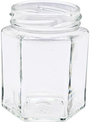  196 ml Konzerv Üveg Hexagon (401-00095)