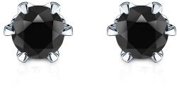 SAVICKI Cercei The Journey: aur alb, diamante negre
