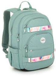 Topgal ergonomikus iskolatáska hátizsák VIKI - Green (VIKI 25030) - iskolataskawebshop