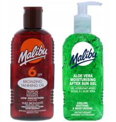 Malibu SPF6 Bronzosító olaj 200ml Aloe Napozás utáni gél 200ml