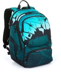 Topgal ergonomikus iskolatáska hátizsák ROTH - Blue Breakdown (ROTH 24035) - iskolataskawebshop