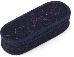Topgal ovális tolltartó - Purple Abstract (ETUE 24031) - iskolataskawebshop