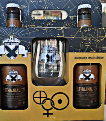 Szent András Sörfőzde Esthajnal '25 díszdoboz pohárral