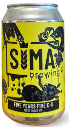 SIMA brewing - 5 Years - 5 C-s (0, 33L) (6, 5 %)