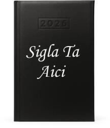 Gravolo Agenda Neagra Datata 2026 Personalizata A5 (C1613)
