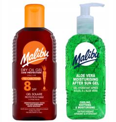 Malibu Száraz Gél Karotinnal SPF8 200ml Aloe Napozás utáni Gél 200ml