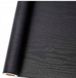 Nela-Styl Öntapadós Bútorfurnér Falfólia Fekete Tölgy 60cm x 10m (tapeta03_mzj8028 na meble z klejem dąb czarny)