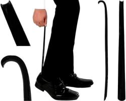  MID Könnyű Közepes cipőkanál cipő, papucs felhúzásához Ülve, 44 cm (LEKKA Plastikowa ŚREDNIA Łyżka do butów kapci)