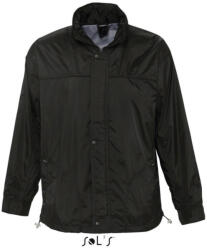 SOL'S SO46000 SOL'S MISTRAL - JERSEY-LINED WATER REPELLENT WINDBREAKER (so46000bl-xl)