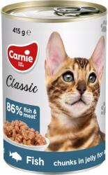 Carnie classic 65% hús Húsdarabkák hallal zselében macskák számára 415g