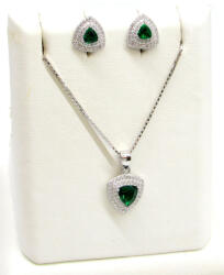 GENOVA ezüst szett (zöld) (20251113)