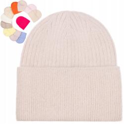 Majka Női Téli Gyapjú Sapka Lengyel Márka Bélelt 60% Angora Bézs (Czapka Heidi (polar) SD2206-1 lniany 46786)