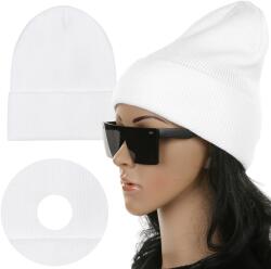 Majka Női Téli Sapka Női Beanie Őszi Téli Sapka Fehér