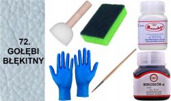  Galambkék festék sima bőrre Wilbra Lakklemosó G10-01 MIX (Zestaw Farba RENOSKÓR do skóry ZMYWACZ Gąbka)