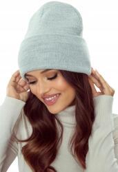 Majka Meleg Klasszikus Kihajtható Téli Sapka Téli Unisex Dupla Szürke - allegro - 4 555 Ft