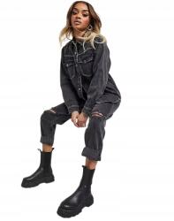 Asos Design Asos Designe Női Farmer Nadrág Lyukakkal Alacsony 28 2AM