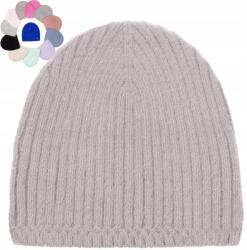 Majka Gyapjú Téli Gyapjú Sapka Lengyel Márka 60% Angora Bézs (Czapka Lucia (fl.) SD2206-8 jesion 50408)