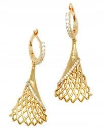 Xuping Függő fülbevaló strasszokkal Sebészeti acél