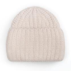 Majka Vastag Női Téli Gyapjú Sapka 60% Angora Creme Brulee