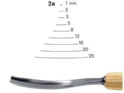 pfeil tools Dalti sculptura profesionale 2a Pfeil, Dalta sculptura seria 2a, 20 mm Dalta