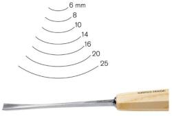 pfeil tools Dalti sculptura profesionale seria 7F Pfeil, Dalta ascutita pe o singura parte, 14 mm Dalta
