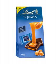 Lindt Squares Sötét Karamell Tengeri Só 144g (7610400099233)