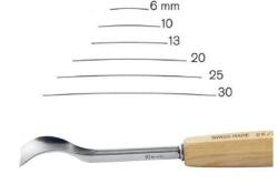 pfeil tools Dalti sculptura profesionale seria 20 Pfeil, Dalta ascutita pe o singura parte, 20 mm Dalta
