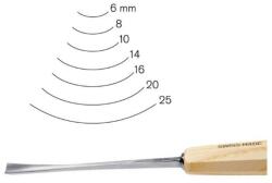 pfeil tools Dalti sculptura profesionale seria 7F Pfeil, Dalta ascutita pe o singura parte, 20 mm Dalta