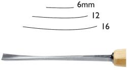pfeil tools Dalti sculptura profesionale seria 1F Pfeil, Dalta ascutita pe o singura parte, 6 mm Dalta