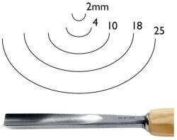 pfeil tools Dalti Sculptura profesionale seria 8 Pfeil, Dalti sculptura seria 8, 16 mm Dalta